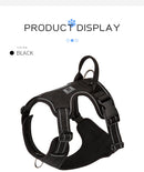 Peitoral Personalizado para Cães — Ajustável, Antipuxão, Refletivo e Almofadado para Passeios ao Ar Livre (Porte Pequeno, Médio e Grande)