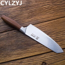 Conjunto de Facas de Chef Japonesas em Aço Inoxidável – Para Carne, Peixe e Vegetais