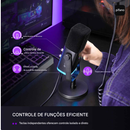 Microfone Fifine XLR AM8 Dinâmico Cardioide cor preto