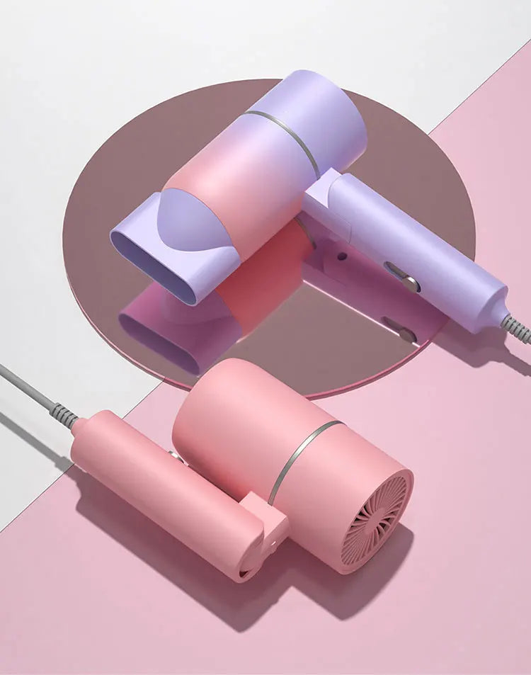 🌀 Mini Secador de Cabelo Dobrável 750W com Bolsa | Compacto, Potente e Ideal para Viagens!