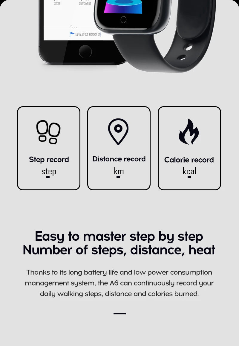 Smartwatch Multifuncional Y68/D20 para Homens e Mulheres – Bluetooth, Música, Monitor de Sono, Rastreador Fitness e Conectividade com Celular