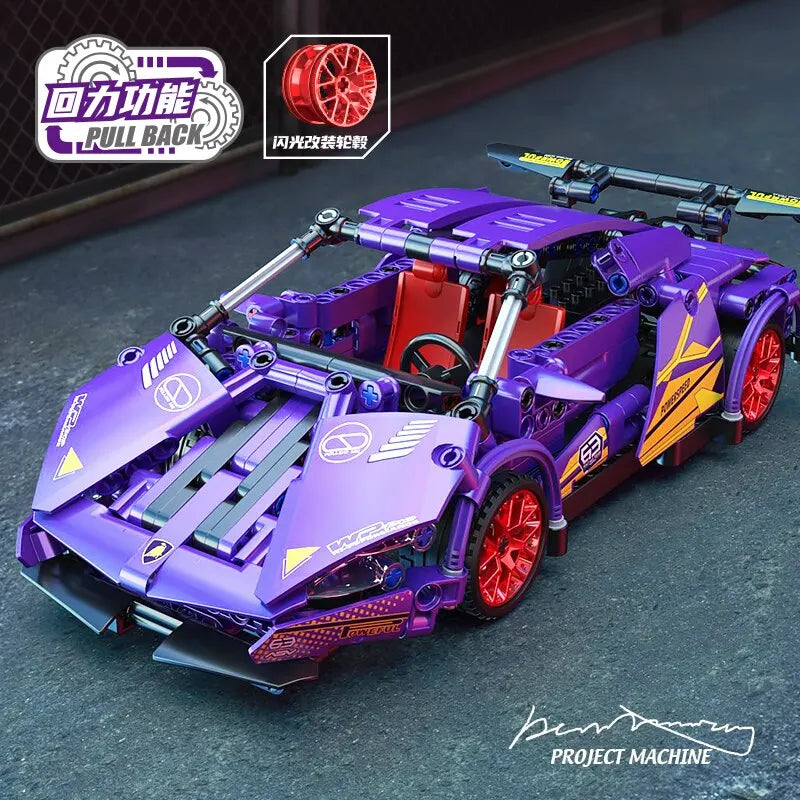 Carro de Blocos de Montar 504 Peças – Brinquedo Educativo para Desenvolvimento Infantil – Presente de Aniversário para Crianças