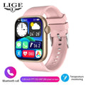 Smartwatch LIGE para Mulheres – Tela Touchscreen Completa, Chamada Bluetooth, À Prova D’Água, Rastreador Fitness Esportivo