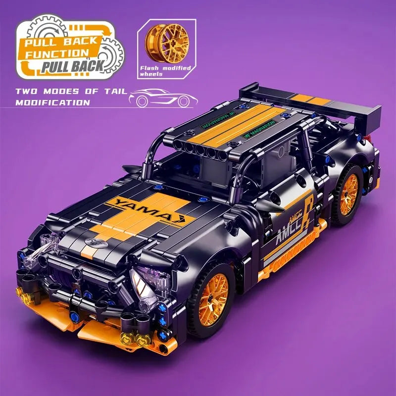 Carro de Blocos de Montar 504 Peças – Brinquedo Educativo para Desenvolvimento Infantil – Presente de Aniversário para Crianças
