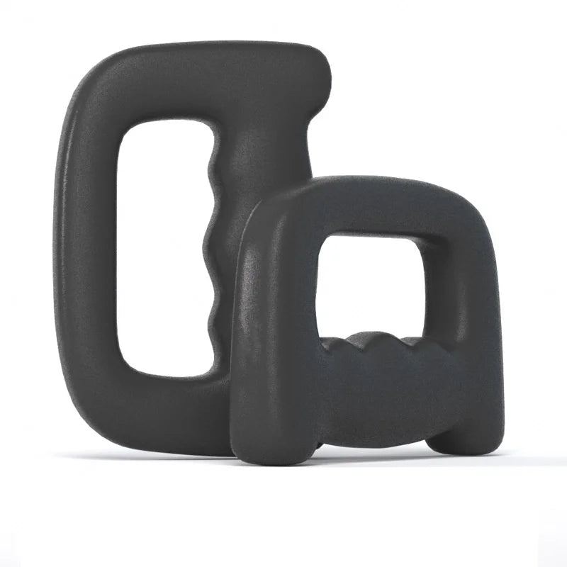 Dumbbell de Boxe 0,5/1/1,5/2kg - Halteres Portáteis D-Shaped para Treino de Pulso, Musculação, Yoga e Fitness