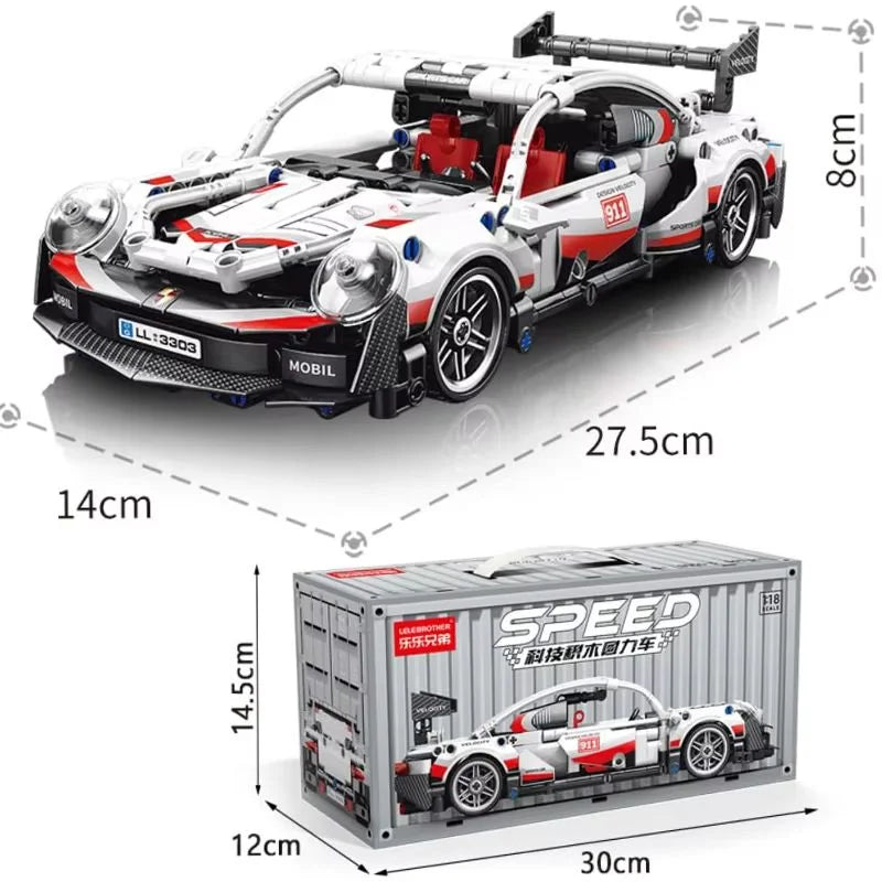 Carro de Blocos de Montar 504 Peças – Brinquedo Educativo para Desenvolvimento Infantil – Presente de Aniversário para Crianças