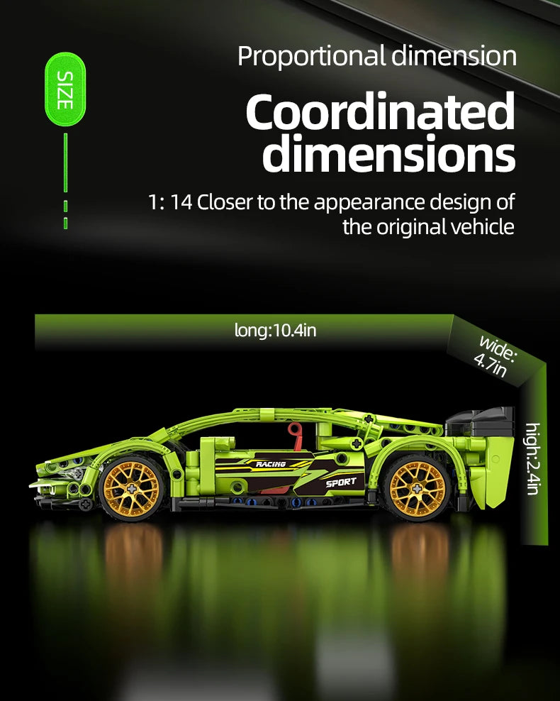 Carro de Blocos de Montar 504 Peças – Brinquedo Educativo para Desenvolvimento Infantil – Presente de Aniversário para Crianças