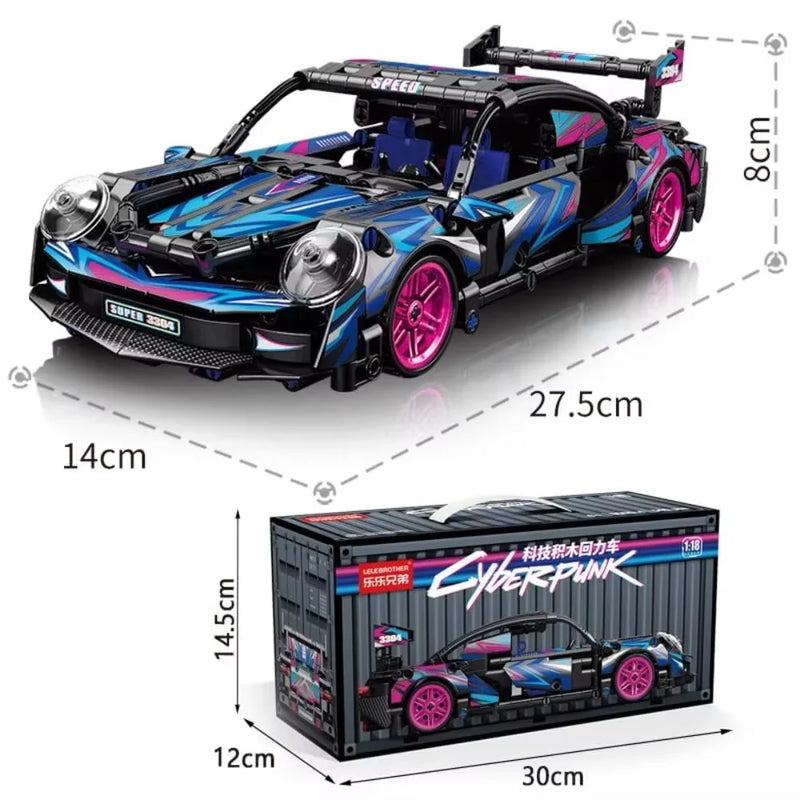 Carro de Blocos de Montar 504 Peças – Brinquedo Educativo para Desenvolvimento Infantil – Presente de Aniversário para Crianças