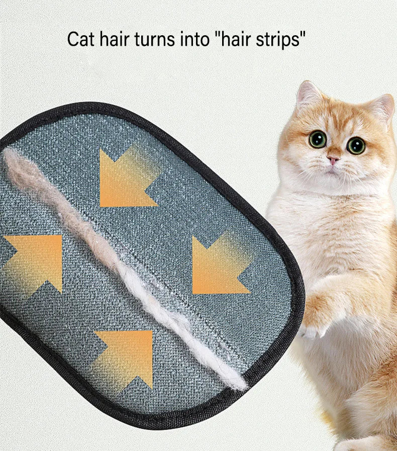 Luvas Removedoras de Pelos – Escova Estática para Cães e Gatos