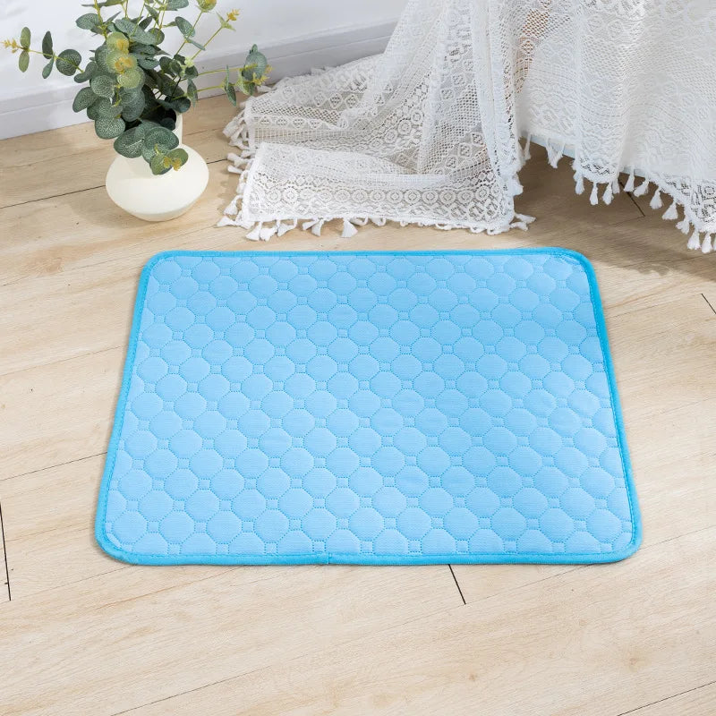 Tapete Absorvente Reutilizável para Pets — Fralda Lavável para Treinamento de Filhotes, Capa de Assento de Carro, Cama ou Tapete Higiênico