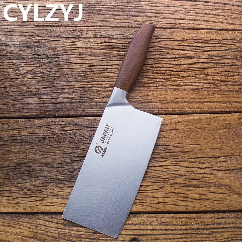 Conjunto de Facas de Chef Japonesas em Aço Inoxidável – Para Carne, Peixe e Vegetais
