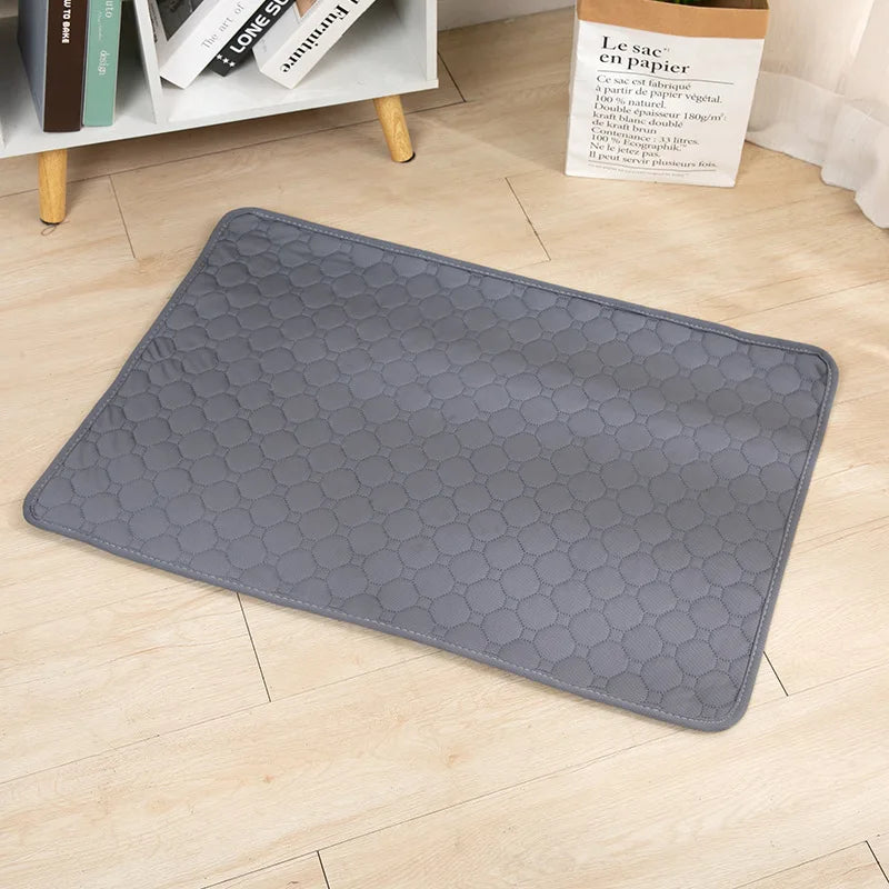 Tapete Absorvente Reutilizável para Pets — Fralda Lavável para Treinamento de Filhotes, Capa de Assento de Carro, Cama ou Tapete Higiênico