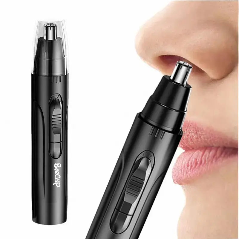 Aparador de Pelos Nasais e Auriculares BeeChip — Compacto, Seguro e Eficiente