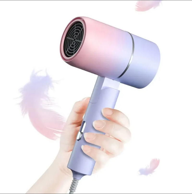 🌀 Mini Secador de Cabelo Dobrável 750W com Bolsa | Compacto, Potente e Ideal para Viagens!