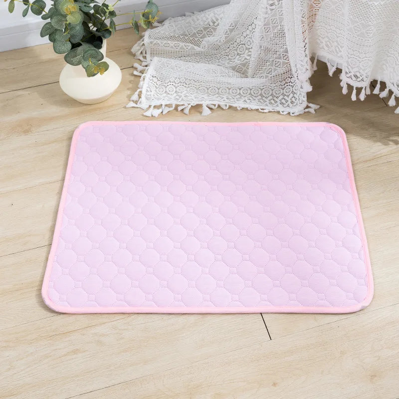 Tapete Absorvente Reutilizável para Pets — Fralda Lavável para Treinamento de Filhotes, Capa de Assento de Carro, Cama ou Tapete Higiênico