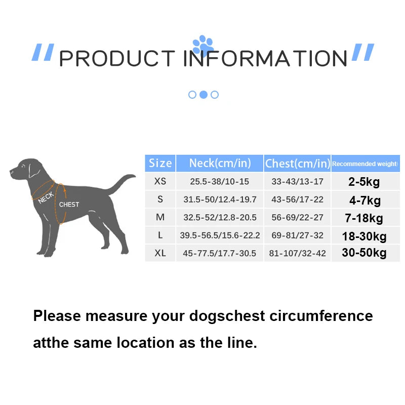 Peitoral Personalizado para Cães — Ajustável, Antipuxão, Refletivo e Almofadado para Passeios ao Ar Livre (Porte Pequeno, Médio e Grande)