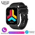 Smartwatch LIGE para Mulheres – Tela Touchscreen Completa, Chamada Bluetooth, À Prova D’Água, Rastreador Fitness Esportivo