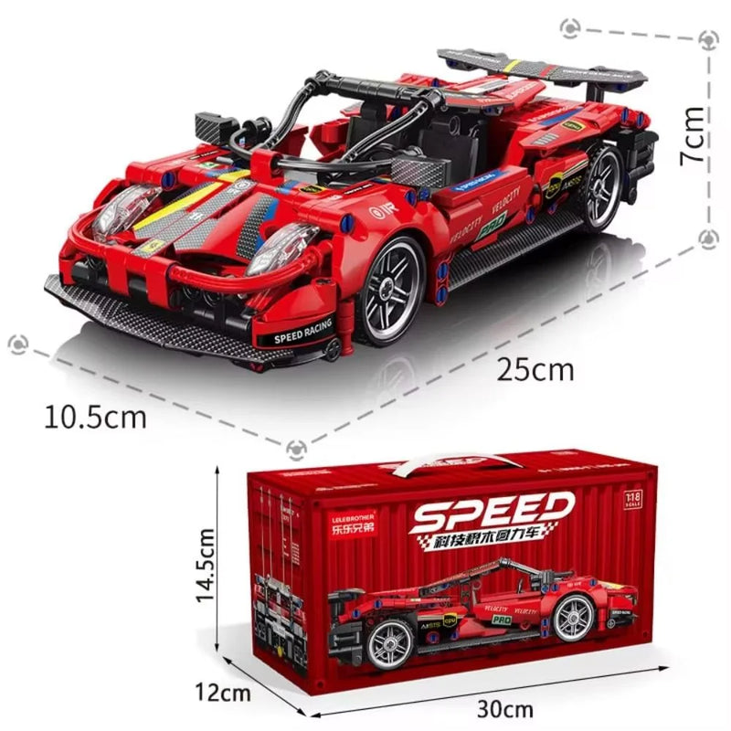Carro de Blocos de Montar 504 Peças – Brinquedo Educativo para Desenvolvimento Infantil – Presente de Aniversário para Crianças