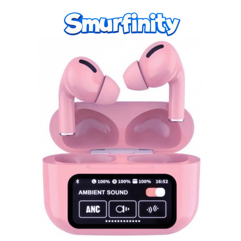 Fone A9 Pro Touch Screen – O Som do Futuro em Suas Mãos! Smurfinity®